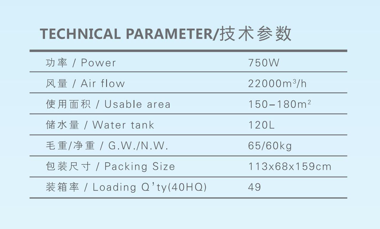 YL220移（yí）動式冷風機